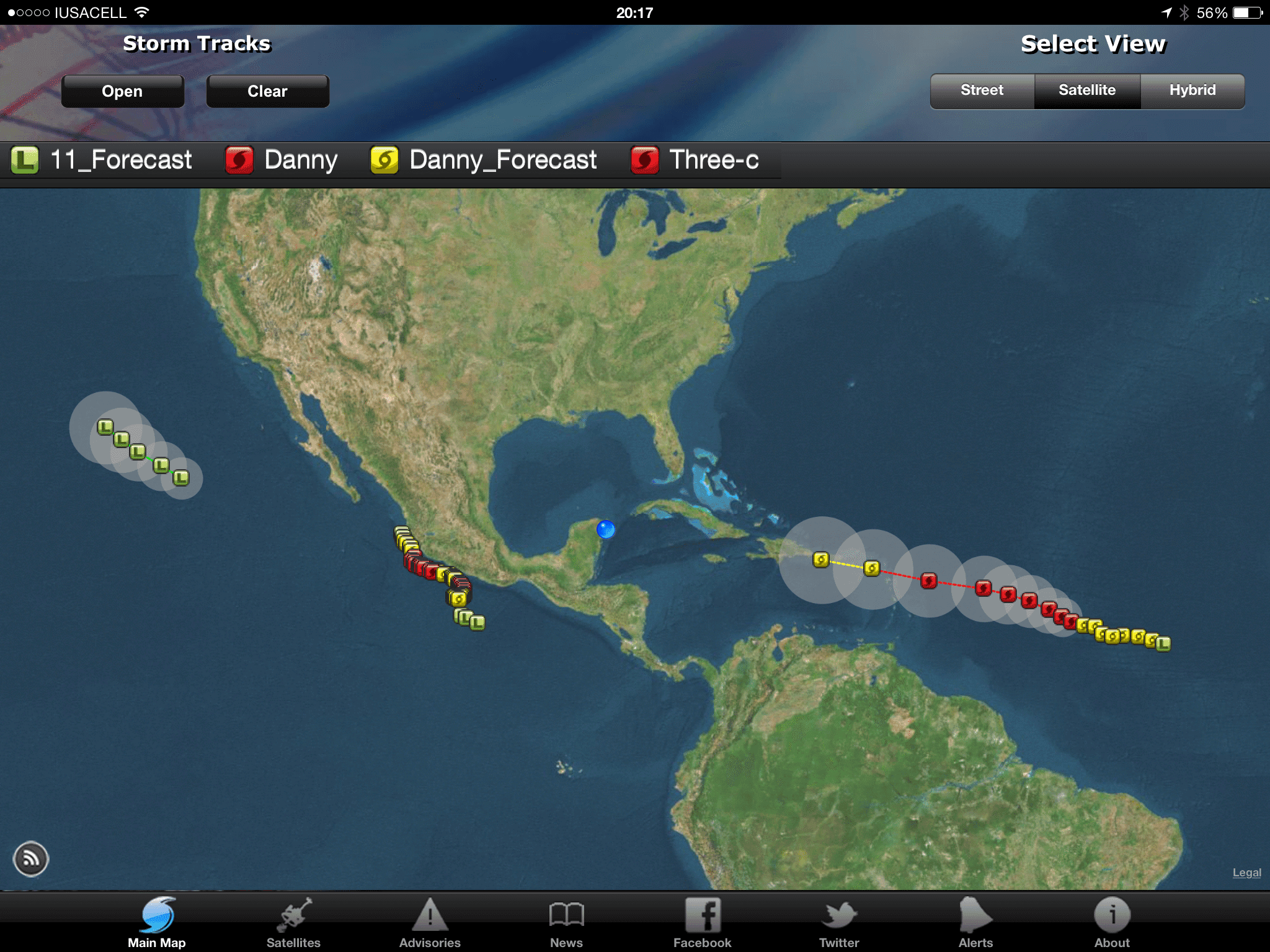 Huracán Danny categoría 1 se aproxima al Caribe