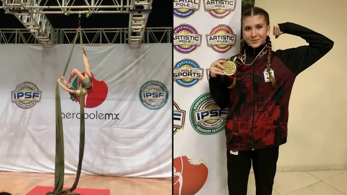 Ramona Zakharova sobresale en deportes aéreos desde Playa del Carmen