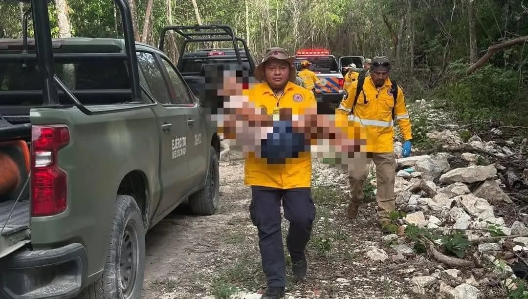 Hallan con vida a mujer de 75 años desaparecida en Nuevo Noh Bec, Playa del Carmen.