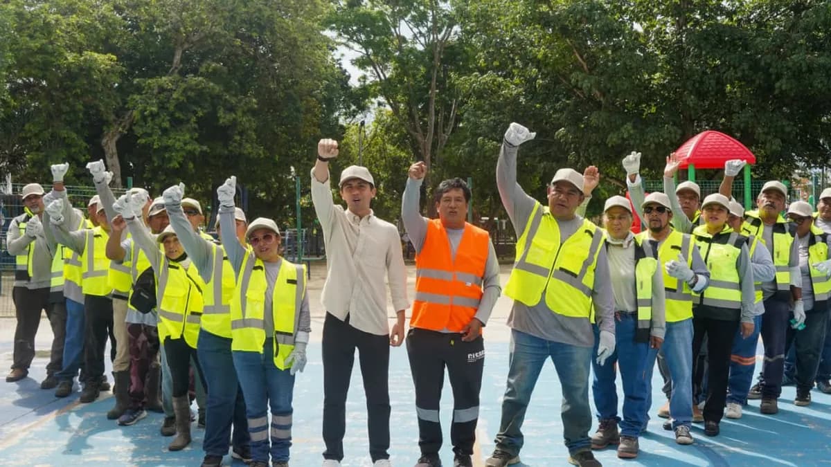Alcaldía de Puerto Aventuras entrega equipo de protección a 20 trabajadores de Servicios Públicos